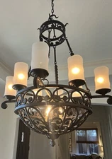 Tuscan Iron Light Fixture