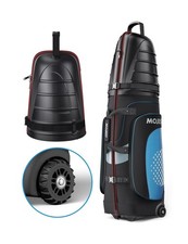 Golf Travel Bags for Airlines with Wheels, Hard Case Top and 1680D Heavy Duty...
