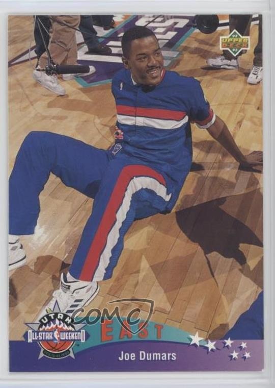 1992-93 Upper Deck International Italian Joe Dumars #8 HOF hg6