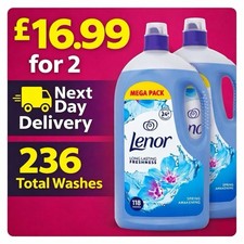 Lenor Spring Awakening 5L Fabric Conditioner (Pack of 2)