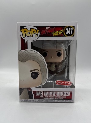 Funko POP! Marvel: Ant-Man Wasp - Janet Van Dyne [Unmasked] #347 (Target EXCL)