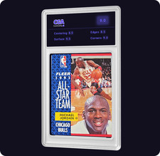 1991-92 Fleer - All-Star Team Michael Jordan #211 CGAi 9