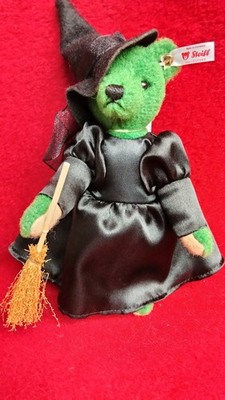 STEIFF  Wicked Green Witch 2025  USA/UK  Exclusive 7 inch green mohair 356056