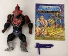 Vintage 1986 MOTU Mosquitor Action Figure w/ Weapon & Mini Comic, He-Man