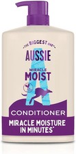 Aussie Miracle Moist Moisturizing Detangling Conditioner XXL Value pack  1000ml 18.49 per litre