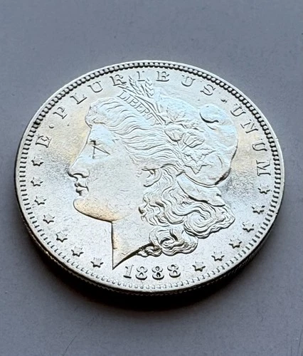 1888-S MORGAN SILVER DOLLAR/RARE U.S. 90% SILVER COIN/UNCIRCULATED/657K MINTED