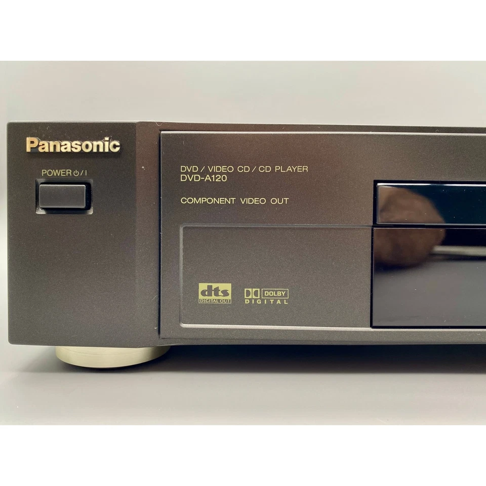 Panasonic DVD-A120 DVD/CD Player 1999 Japan DTS Dolby Digital Remote Tested - Image 3 of 4