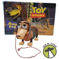 Disney Toy Story Slinky Dog Pull Toy James Industries 225000 USED