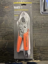 Klein Tools 2-Piece Curved Jaw Locking Pliers Set (7" & 10") 38660