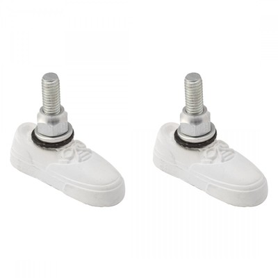 Kool-Stop Vans Brake Pads: Pair, White Looks Like A Vans Shoe