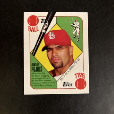 2010 Topps - Target 1951 Design Red Backs Albert Pujols #7