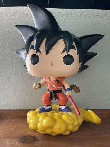 Funko Pop Dragon Ball Goku & Flying Nimbus #1109 JUMBO GameStop Exclusive 10"