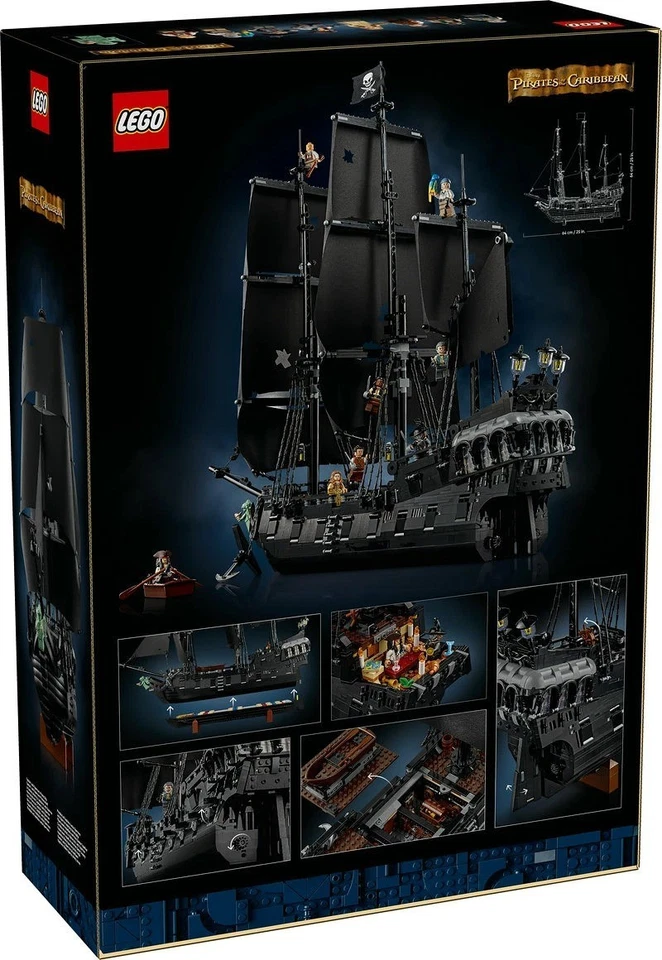 LEGO Icons Captain Jack Sparrow’s Pirate Ship 10365 - Image 2 of 4
