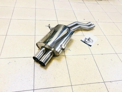 Pot d'échappement sport BMW Série 3 E46 Cabriolet 6 cylindres à partir de 09/2000 - Silencieux d'échappement - Photo 1/4