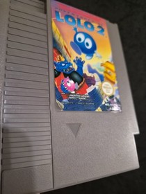ADVENTURES OF LOLO 2 NINTENDO NES PAL A MATTEL ITA USATO SOLO CASSETTA E MANUALE