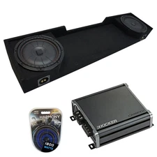 1988-1998 GMC Sierra Ext Cab Truck Kicker CompVT CVT10 Dual 10" Sub Box CXA800.1