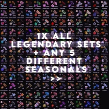 1x All Legendary Sets Flee The Facility FAST DELIVERY FTF 