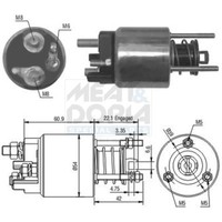 Meat & Doria Magnetschalter Starter FüR Ford Ka Rb_ 1.3I Fiesta Iv Ja_ Jb_