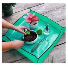 Waterproof Foldable Plant Potting Mat 50x50 cm Portable Tray Indoor & Outdoor