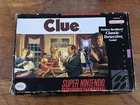Clue SNES In Box Super Nintendo Game Tested
