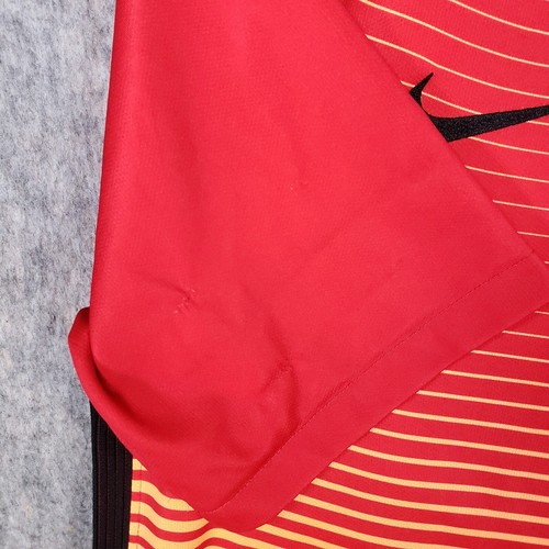 AS Roma Football Shirt Mens Small Red Orange 2016/17 Third Kit Nike Festival Top - Picture 10 of 17