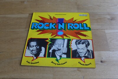 Rock 'N' Roll - Live LP - Jerry Lee Lewis/Chuck Berry / Fats- Contour - 6870 536