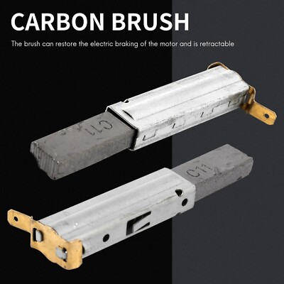 2Pcs Universal Vacuum Cleaner Motor Carbon Brush For Baiyun Industrial Vacuum