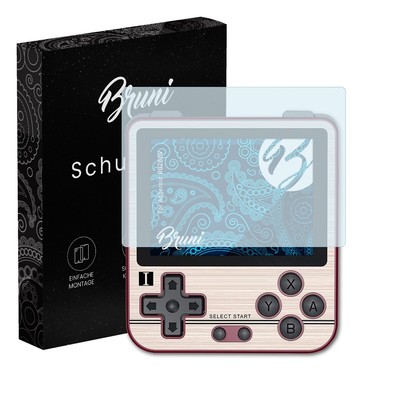 Bruni 2x Folie für Anbernic RG280V Schutzfolie Displayschutzfolie