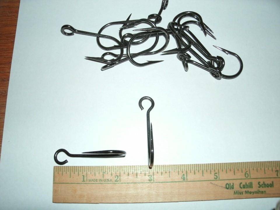 Lot De 500 Hameçons De Pêche GT 9171 Taille 7/0 Nickelés, Yeux Ouverts Siwash - Résistance 6X, Neuf Sous Emballage