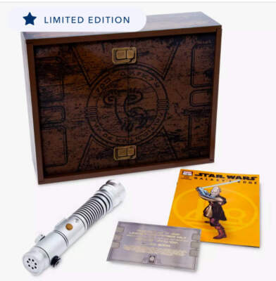 Disney Star Wars Jedi Ki-Adi-Mundi LIGHTSABER Griff Set - Galaxy's Edge - Limitiert