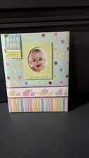 MY BABY FIRST MEMORIES Unisex Baby Color KEEPSAKE ALBUM. New Old Stock Retro