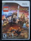 LEGO The Lord of the Rings (Nintendo Wii, 2012) Complete Tested LOTR