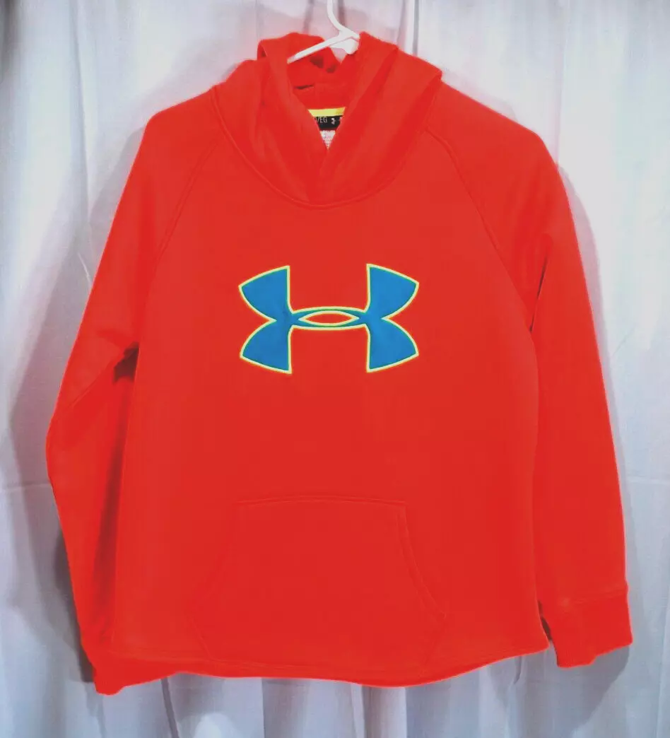 Under armour store sweatshirt orange