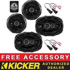 Kicker 43dsc6504 6.56x9 43dsc69304 Oem Speaker Kit Chevy Silverado 2015-20