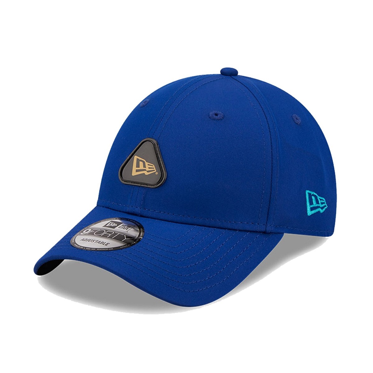 New Era Cap Men's NE Flag Triangle Logo Patch Blue Basic