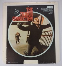 RCA SelectaVision The French Connection Video Disc CED Untested
