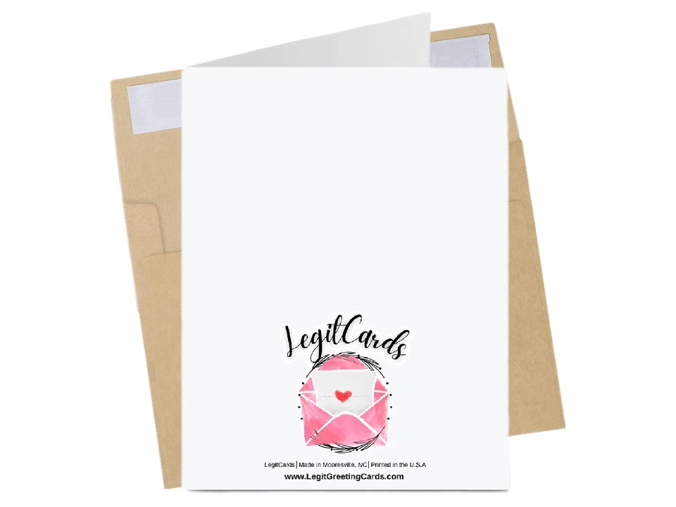 Cute Birthday Card Happy Birthday to My Otter Half Funny Card for Husband Wife - Image 4 of 4