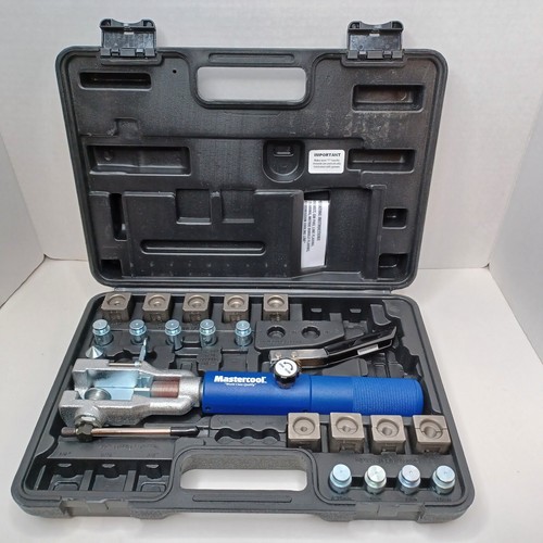 Mastercool 72450 Double Flare Metric Bubble Flaring Tool Set Hydraulic