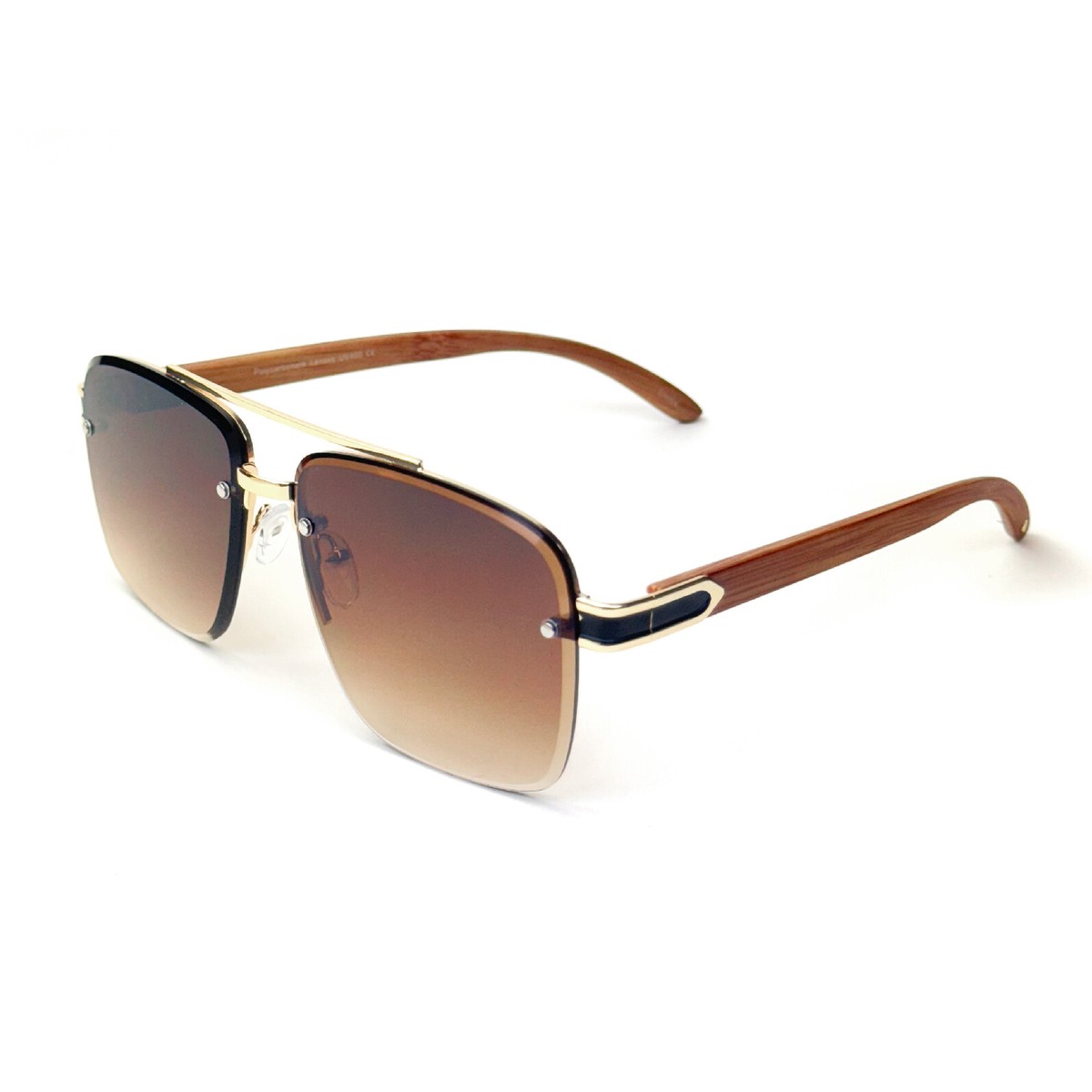 Retro Vintage Classico Mezzo Cerchio Semi Rimless Quadrato Ovale Uomo Donna Au - Foto 9