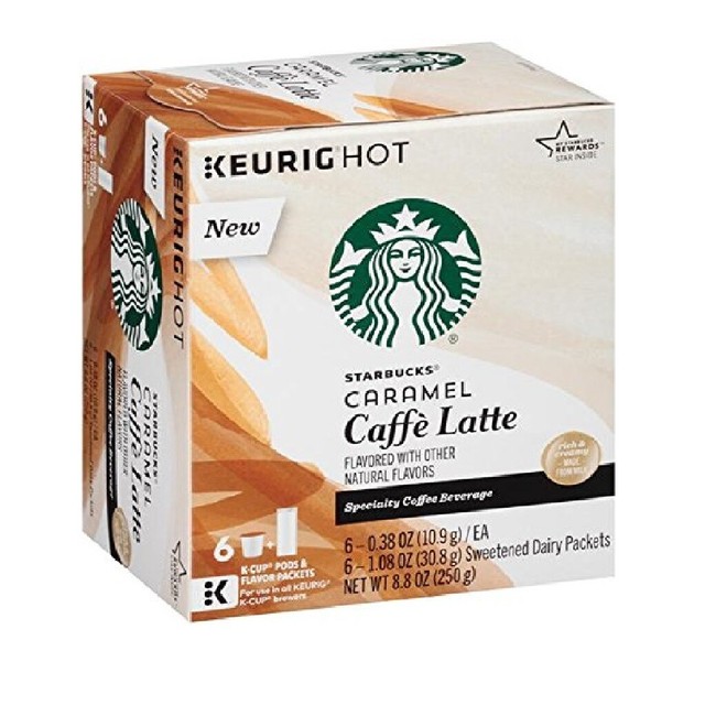 starbucks caramel creme k cups