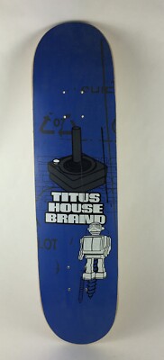 Titus Skateboards Joystick Skateboard deck 2001 - Germany - 7.75 x 31.25''