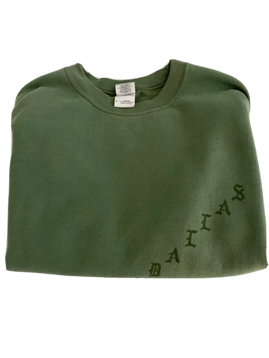 Kanye West Yeezy Pablo TLOP Dallas Pop Up Perfect Crewneck Sweatshirt Medium