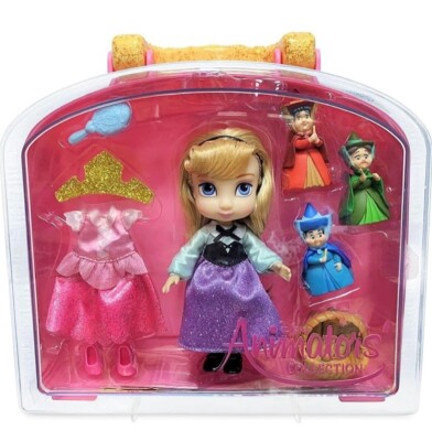 Disney Aurora Animator's Collection Mini Puppe Spielset Sleeping Beauty 5 