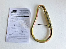 LOT OF 2 DBI SALA 2000114 SAFLOK Steel Carabiner 2" Open (LOT OF 2) # NEW