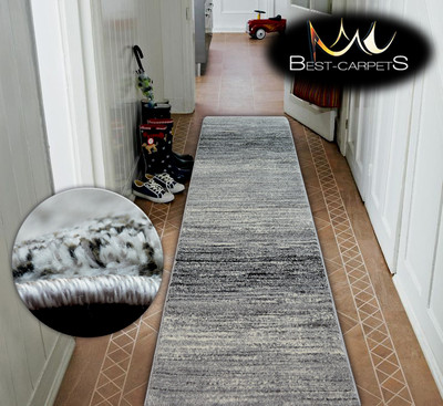 Sehr dicker Flurläufer SHADOW 8622 Breite 80-120cm extra lang weich dicht TEPPICHE