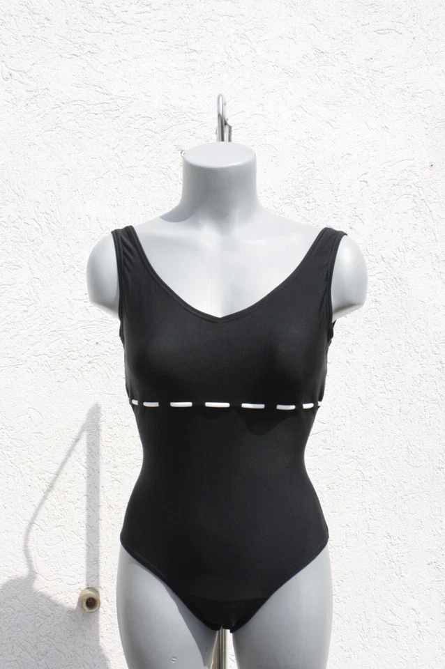 NEU 2023/24 C&A Badeanzug (380421) SEXY Einteiler Rückenfrei breite Träger in 38 - Bild 2 von 4