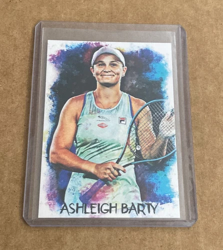 ⭐ (1/1) ASHLEIGH BARTY - tennis star ⭐ 2022 ACEO Fine Art Card SP RARE !!!
