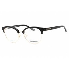 Juicy Couture Women's Eyeglasses Black Cat Eye Full Rim Frame JU 224 0807 00