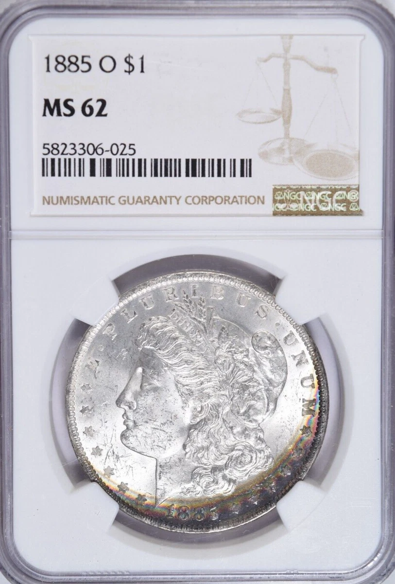 MS 62 Graded 1885 Year Morgan US Dollars (1878-1921) for sale | eBay