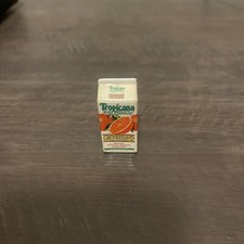 TYCO Kitchen Littles BREAKFAST TROPICANA ORANGE JUICE CARTON Barbie Doll